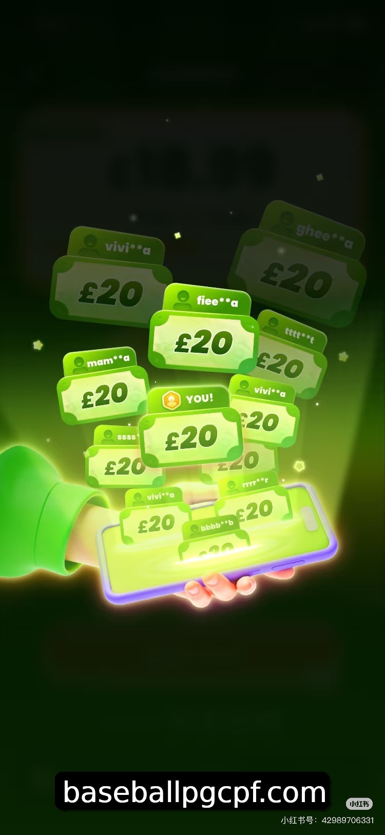 Interface do App baseballpg