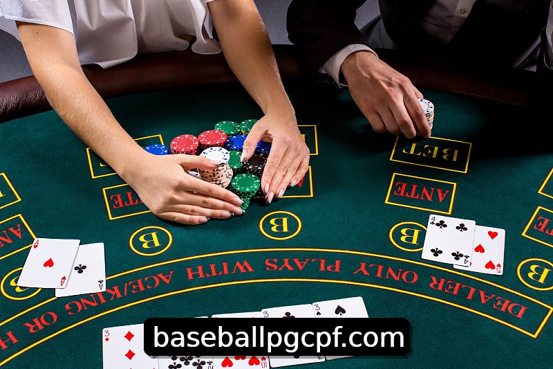 Mesa de Blackjack baseballpg